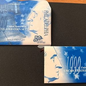 1999 United States Mint Uncirculated Coin Set